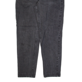 LEE Mens Jeans Black Regular Tapered Stone Wash W28 L30