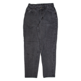 LEE Mens Jeans Black Regular Tapered Stone Wash W28 L30