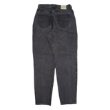 LEE Mens Jeans Black Regular Tapered Stone Wash W28 L30