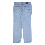LEE Mens Jeans Blue Relaxed Straight Stone Wash W34 L30