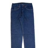 LEE Mens Jeans Blue Regular Straight W32 L36