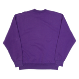 GUESS Mens Sweatshirt Purple 90s USA L