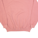 LEE Cross Stitch Dog Womens Sweatshirt Pink 90s XL