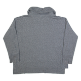 CALVIN KLEIN Womens Sweatshirt Grey Roll Neck XL