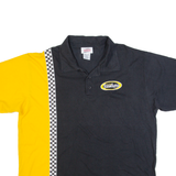 PACE RACEWEAR Mens Polo Shirt Black XL