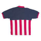 CHAMPION USA Olympics Mens Polo Shirt Blue 90s L