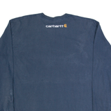 CARHARTT Mens T-Shirt Black Long Sleeve XL