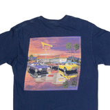 IN-N-OUT BURGER California Mens T-Shirt Blue USA L