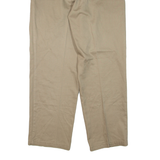 DOCKERS Mens Trousers Brown Regular Tapered W33 L30