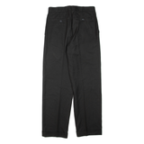 Womens Trousers Grey Regular Tapered W28 L30