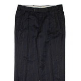Mens Trousers Grey Regular Tapered W36 L28
