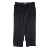 Mens Trousers Grey Regular Tapered W36 L28