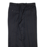 Mens Trousers Grey Regular Tapered W36 L28