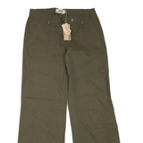 BE NEXT Womens Trousers Green Regular Bootcut W30 L34