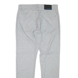 PIERRE CARDIN Mens Trousers Grey Regular Skinny W34 L33