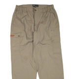 PINEWOOD Mens Trousers Brown Regular Tapered W32 L30