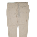AVVA Womens Trousers Beige Regular Skinny W40 L35