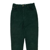 VIYELLA Womens Trousers Green Regular Skinny W28 L27