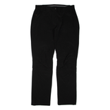 MANOR Womens Trousers Black Regular Bootcut W34 L31