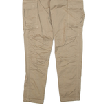 JACK & JONES Mens Trousers Beige Loose Skinny W32 L33