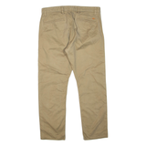 DOCKERS Chino Mens Trousers Beige Regular Tapered W32 L27