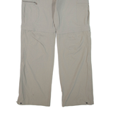 ADIDAS Outdoor Womens Trousers Grey Regular Straight Nylon W30 L31