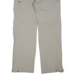 ADIDAS Outdoor Womens Trousers Grey Regular Straight Nylon W30 L31