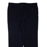 HAGMAN Mens Trousers Blue Regular Tapered W42 L31
