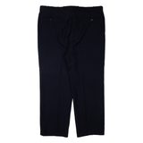 HAGMAN Mens Trousers Blue Regular Tapered W42 L31