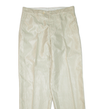 Womens Trousers Green Regular Straight W32 L32