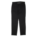 PIERRE CARDIN Mens Trousers Grey Regular Tapered W32 L32