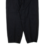 Womens Trousers Grey Regular Tapered Wool W36 L27