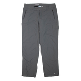 COLUMBIA Outdoor Womens Trousers Grey Regular Straight W36 L32