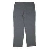 COLUMBIA Outdoor Womens Trousers Grey Regular Straight W36 L32