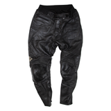 IXS Biker Mens Leather Trousers Black Regular Skinny W30 L27