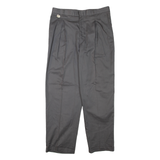 Mens Trousers Grey Regular Straight W34 L30
