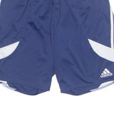 ADIDAS Mens Sports Shorts Blue Relaxed L W30