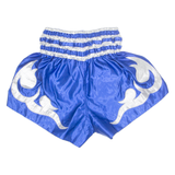 DUO GEAR MMA Mens Sports Shorts Blue Relaxed Crazy Pattern S W20