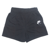 NIKE AIR Womens Sports Shorts Black Relaxed S W27