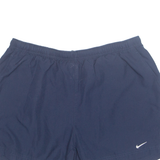 NIKE Mesh Lined Mens Swimming Shorts Blue Relaxed L W31