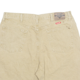 WRANGLER Mens Denim Shorts Beige XL W37