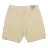 WRANGLER Mens Denim Shorts Beige XL W37