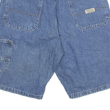 WRANGLER Cargo Style Mens Denim Shorts Blue M W34