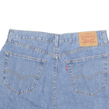 LEVI'S Cut Off 505 Womens Denim Shorts Blue L W36