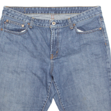 RALPH LAUREN Cut Off Womens Denim Shorts Blue L W36