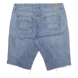 RALPH LAUREN Cut Off Womens Denim Shorts Blue L W36