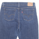LEVI'S Cut Off Distressed Mens Denim Shorts Blue M W32