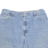 LEVI'S Cut Off 505 Mens Denim Shorts Blue L W35
