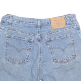 LEVI'S Cut Off 505 Mens Denim Shorts Blue L W35