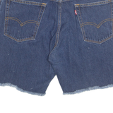 LEVI'S Cut Off 5 17 Mens Denim Shorts Blue L W35